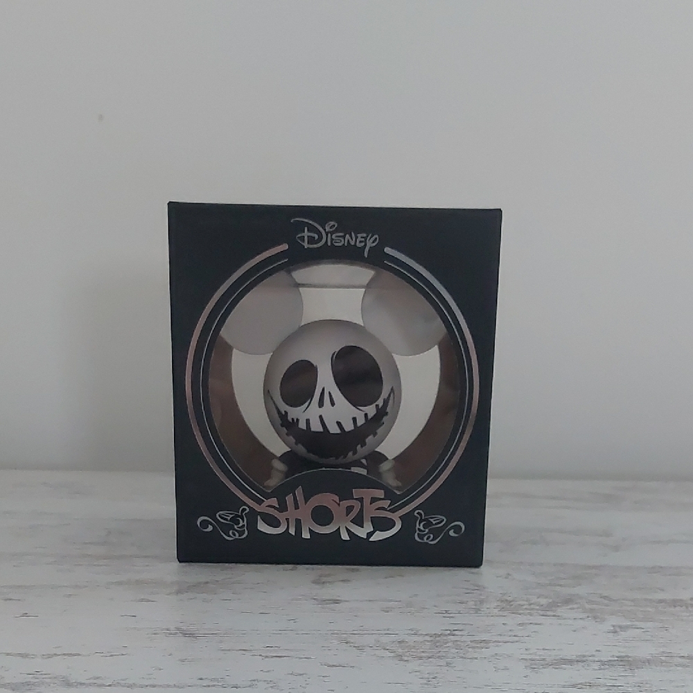 Disney Shorts Glow In The Dark Jack Skellington Figurine